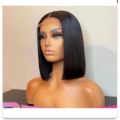 Straight Hair Bob Wig With 4x4 Closure Item | Buy Straight Hair Bob Wig With 4x4 Closure | SPOP Enterprise Global